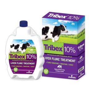 tribex 10% oral suspension for cattle liver fluke oral drench for cattle